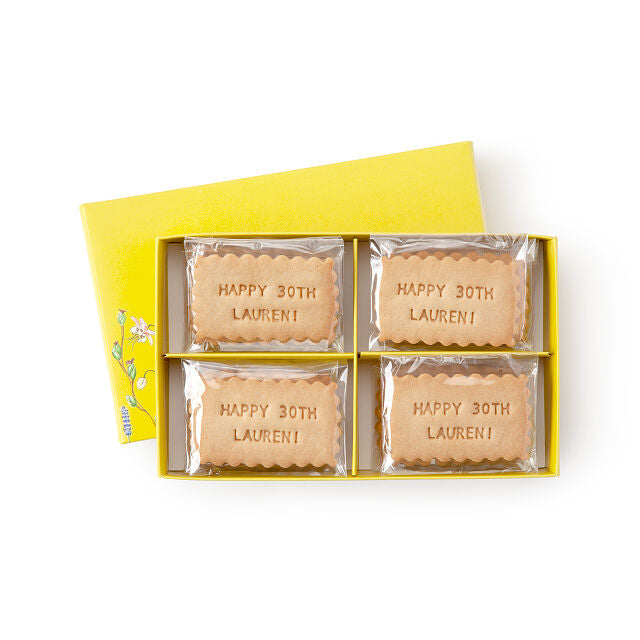 Custom Message Shortbread Cookies