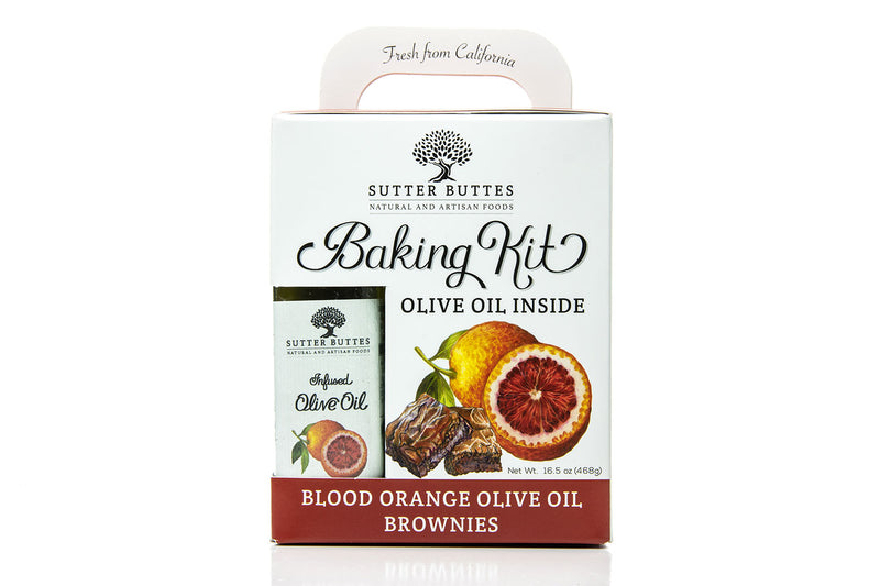 Blood Orange + Belgian Chocolate Brownie Baking Kit - Award Winning