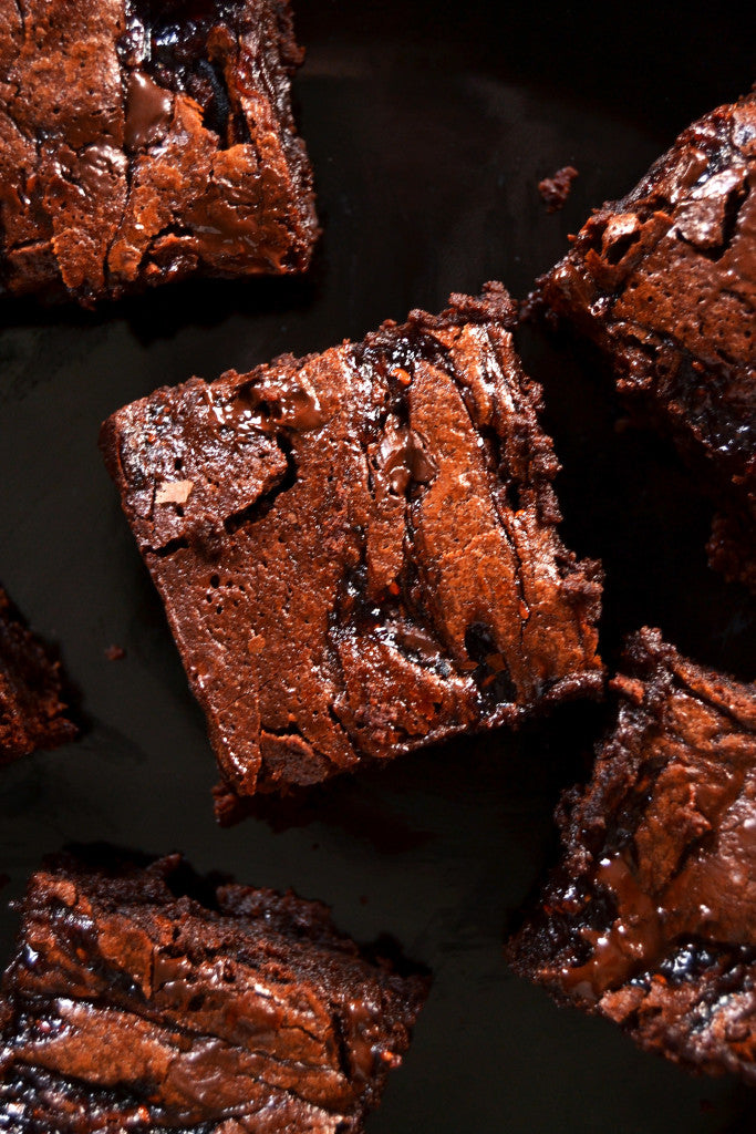 Blood Orange + Belgian Chocolate Brownie Baking Kit - Award Winning